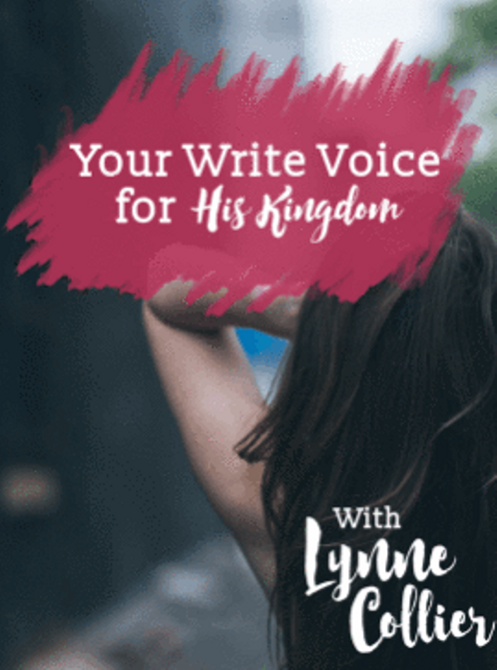 Your Writer’s Voice for God