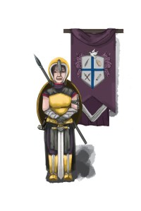 Lynne Collier --my fantasy alter-ego from THE FELLOWSHIP OF THE KING