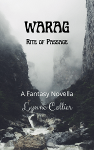 Book cover of a passage through a gorge.